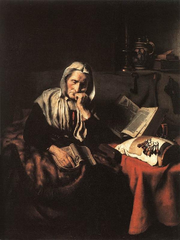 MAES, Nicolaes Apostle Thomas sf oil painting image